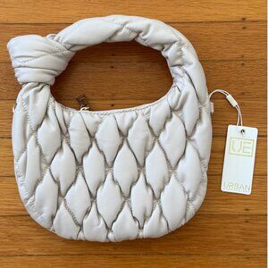 Urban Expressions Quilted Shoulder Bag Vegan Leather